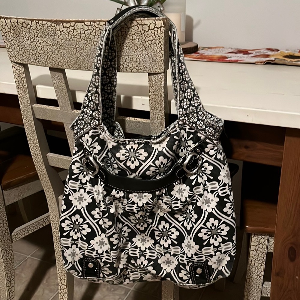 Fossil large over the shoulder bag. Nice heavy canvas